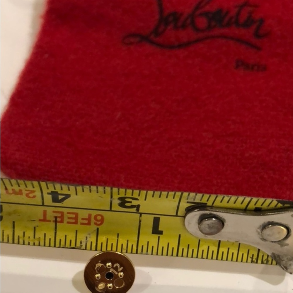 Christian louboutin 3 Gold stud